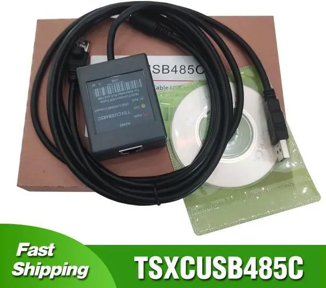 Main image of TSXCUSB485C TSXCUSB485 TSXCRJMD25 For Schenider PLC Multi-function Programming Cable with Switch USB Port