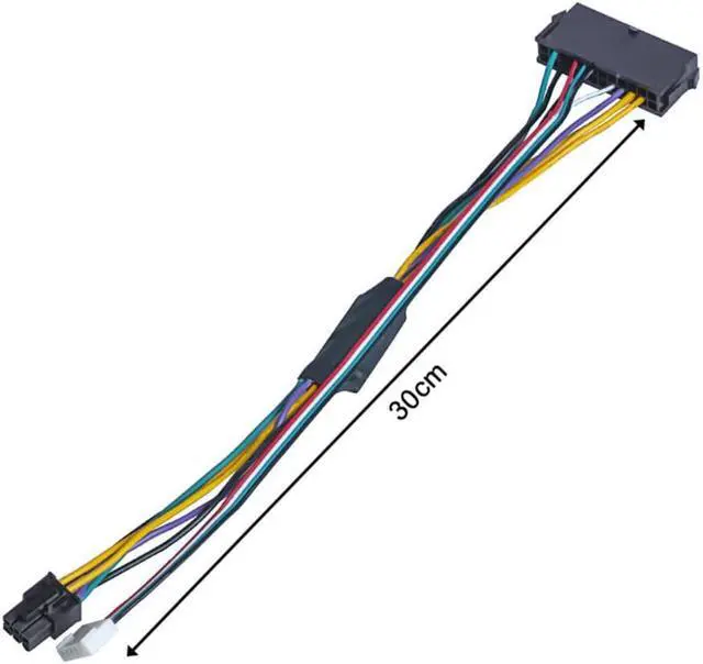 Alt view image 2 of 4 - 24 Pin to 6 Pin PCI-E ATX Main Power Adapter Cable for HP Z220/Z230 Workstation 12-inch(30cm)