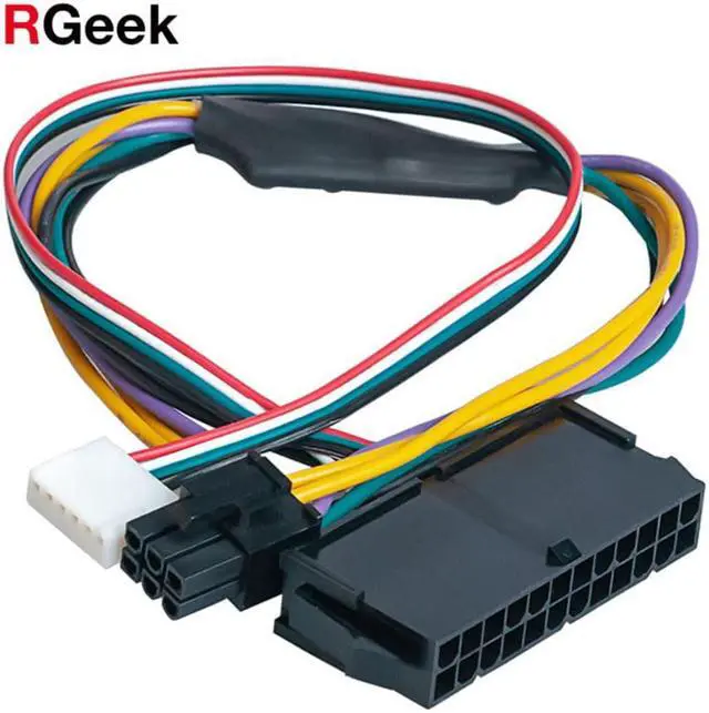 Main image of 24 Pin to 6 Pin PCI-E ATX Main Power Adapter Cable for HP Z220/Z230 Workstation 12-inch(30cm)