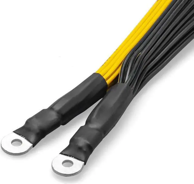 Alt view image 4 of 4 - BTC Miner Bitcoin Litecoin S7 S9 S11 power supply to 5* PCI-E 6pin GPU Graphics Card Splitter Power Cable