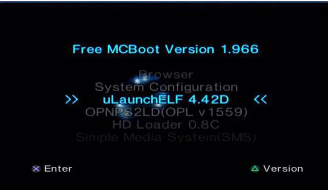 Alt view image 4 of 4 - RGEEK McBoot FMCB 1.966 PS2 Memory Card 64MB Game Saver Cards for Sony Playstation 2 PS2