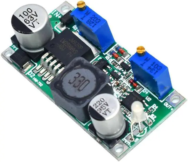 Alt view image 3 of 3 - WAVGAT LM2596HV DC-DC Step Down CC-CV Adjustable Power Supply Module 5-55V to 1.25-30V 15W