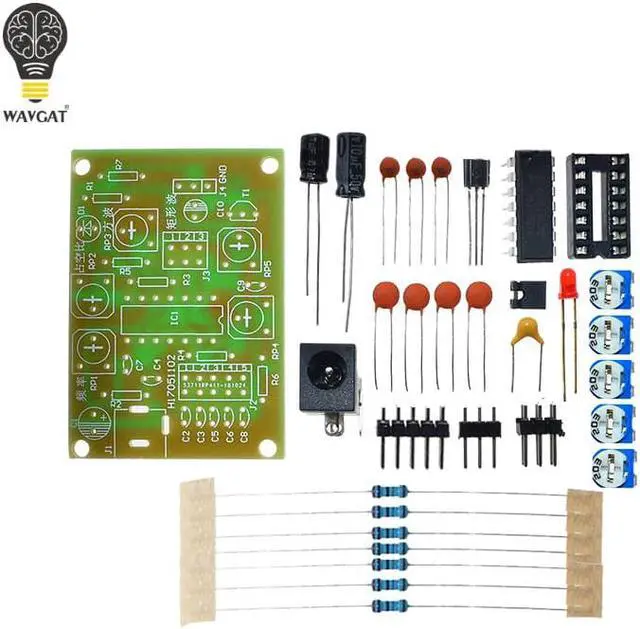 Alt view image 2 of 3 - ICL8038 Function Signal Generator Kit Multi-channel Waveform Generated Electronic Training DIY Spare Part