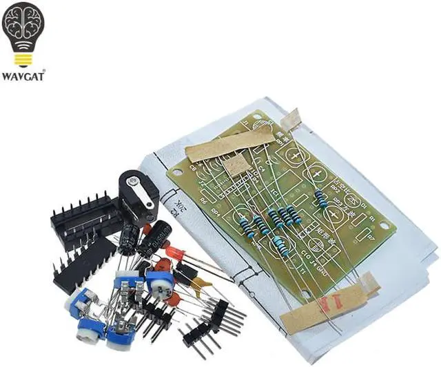 Alt view image 3 of 3 - ICL8038 Function Signal Generator Kit Multi-channel Waveform Generated Electronic Training DIY Spare Part