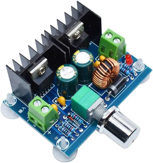 Alt view image 2 of 3 - XH-M401 DC-DC Step Down Buck Converter Power Supply Module XL4016E1 PWM Adjustable 4-40V To 1.25-36V Step Down Board 8A 200W