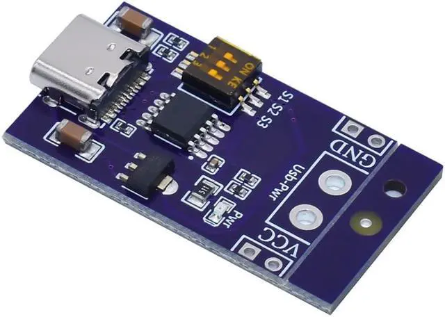 Alt view image 3 of 3 - Type-C QC AFC PD2.0 PD3.0 to DC Spoof Scam Fast Charge Trigger Polling Detector USB-PD Notebook Power Supply Change Board Module