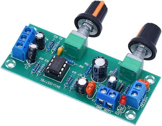 Alt view image 3 of 3 - NE5532 DC 10-24V heavy subwoofer front stage board HIFI low pass filter front circuit is not the power amplifier sound box