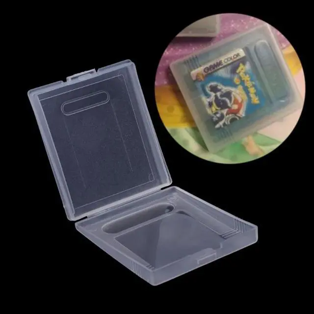 Alt view image 3 of 4 - B2RD 5x Clear Plastic Game Cartridge Case Dust Cover for nintendo Game Boy Color GBC