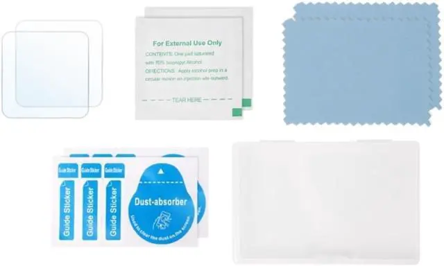 Main image of 2Set Tempered Glass Screen Protectors for RS 3 Mini Accessories Protective Film Fingerprint-Resistant Screen Protectors