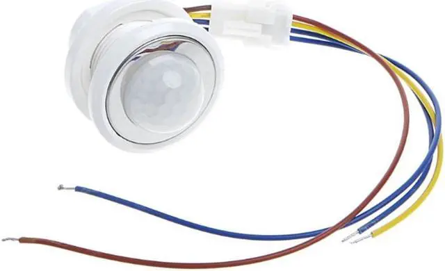 Alt view image 3 of 4 - 40mm LED PIR Detector Infrared Motion Sensor Switch with Time Delay Adjustable Adjust the Light Soft and Stable Easy to Install