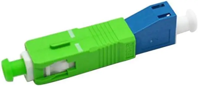 Alt view image 4 of 4 - Single Mode 9/125 -SC/for  Male to LC/UPC Female HybridOptical Fiber Adapter Connector, Pigtail Flange Coupling Conve