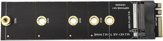 Main image of M2 for KEY A-E to M2 NVME Adapter Converter Card Riser NVME TO KEY-M Expansion Slot WiFi to M2 NVME Support 2230-2280 M2