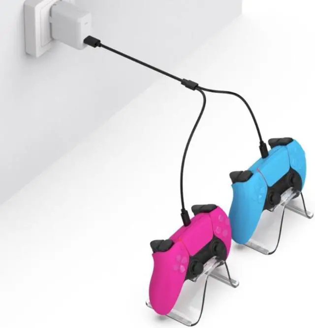 Alt view image 4 of 4 - Handle USB Charging Ceble Wire Transfer Data-Charger for ps5 VR2 Game Controller