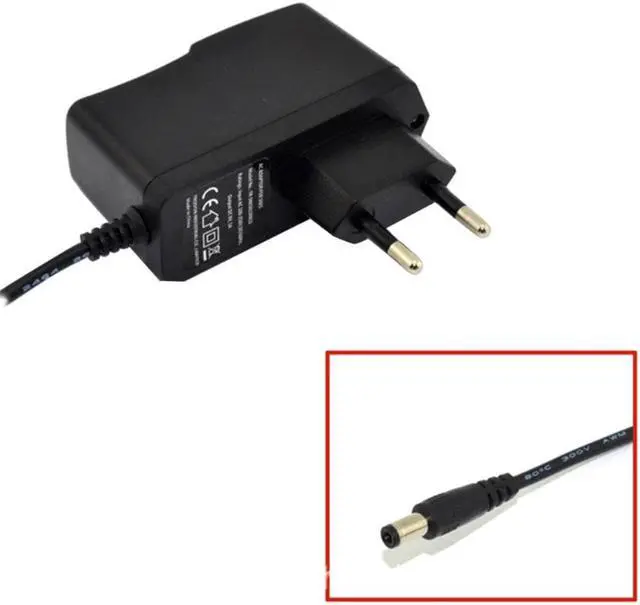 Alt view image 3 of 4 - EU Plug 100-240V Protect Charger Power Supply Adapter AC Power Supply Adapter Wall Charger EU Plug Cord for SNES Black