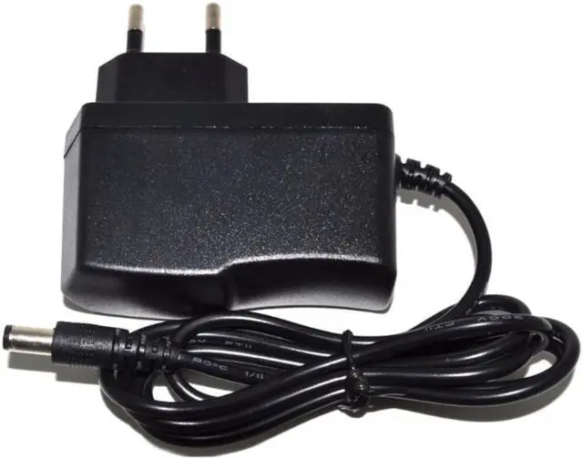 Main image of EU Plug 100-240V Protect Charger Power Supply Adapter AC Power Supply Adapter Wall Charger EU Plug Cord for SNES Black