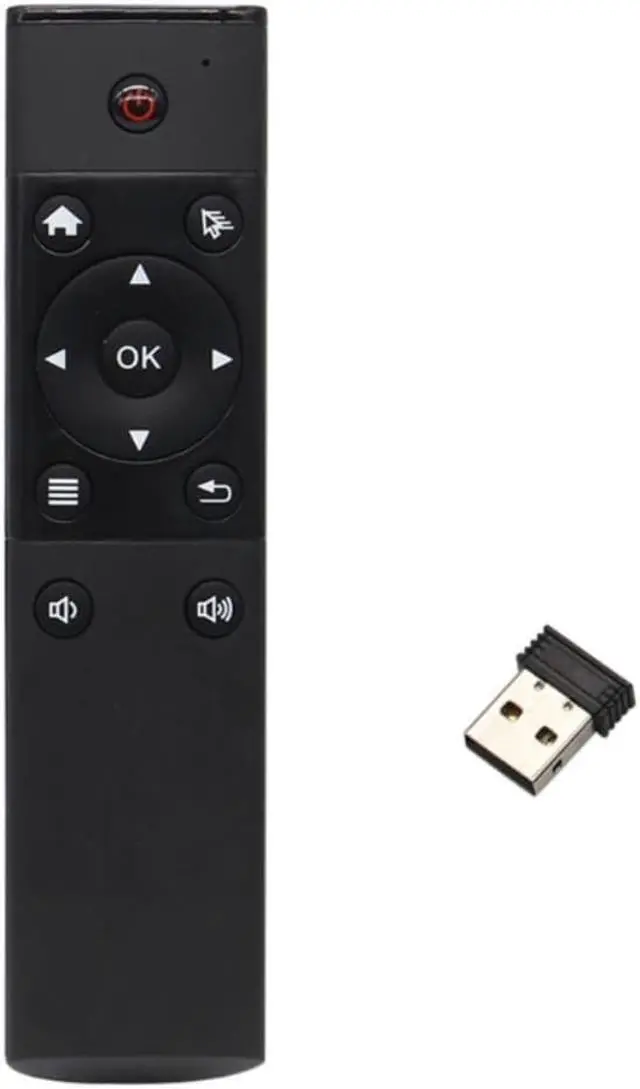 Alt view image 3 of 4 - T8C 2.4G Wireless Remote Control Air Mouse Controller 2 Learning Keys for TV Box Mini PC HTPC Easy to Operate