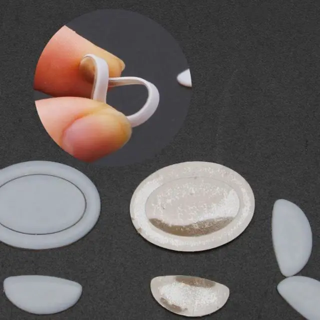 Alt view image 7 of 7 - 2 Sets/pack Tiger Gaming Mouse Feet Mouse Skate for logitech G304 G305 Mouse White Mouse Glides Curve Edge