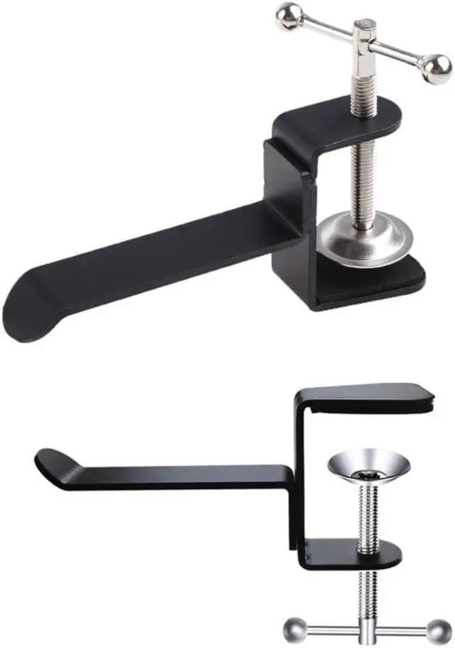 Alt view image 2 of 4 - Headset Holder Nail Free for Desk Earphone Headphone Display Stand Hanger