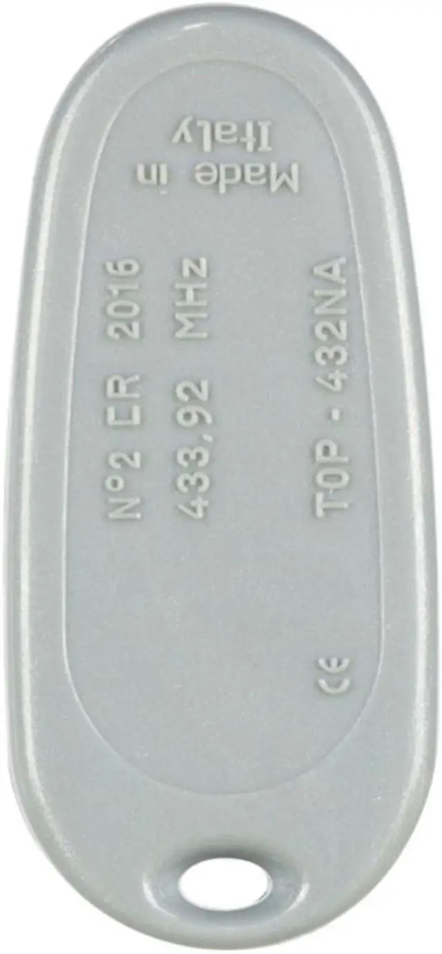 Alt view image 4 of 4 - 432NA Copy 433MHz Transmitter Garage Gate Door Wireless Remote Control 2 Keys