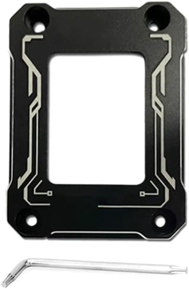 Main image of CPU Bending Correction Fixing Buckle Backplane Bracket for LGA1700 Intel12 Generation  Aluminum Alloy Frame