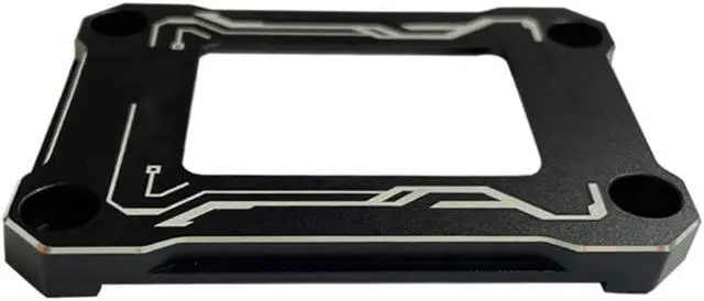 Alt view image 3 of 4 - CPU Bending Correction Fixing Buckle Backplane Bracket for LGA1700 Intel12 Generation  Aluminum Alloy Frame