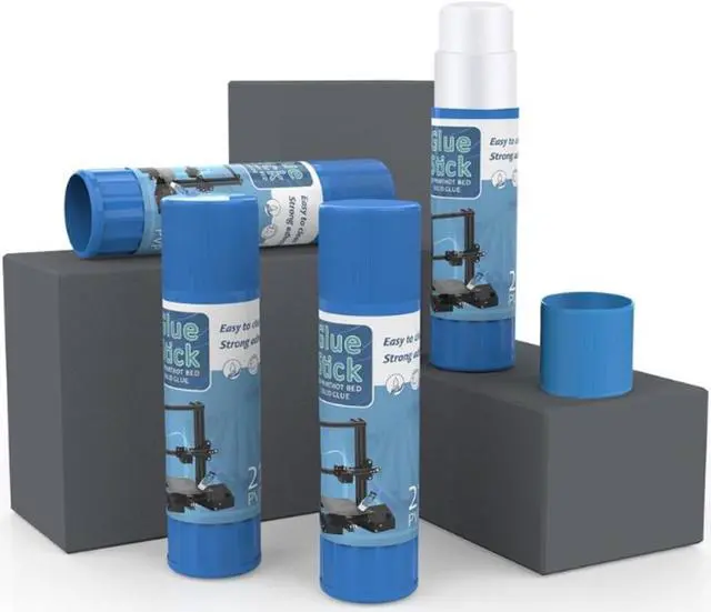 Alt view image 4 of 4 - 3 Pcs 3D Printer Glue Sticks PVP Adhesive Glue for Hot Bed Print 3D Printer Platform Special Solid Glue Pva Super Glue Stick