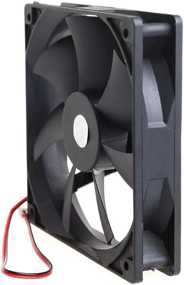 Alt view image 2 of 4 - High Speed for Dc Brushless Cooling Exhaust Fan 120mm for Dc 12V 0.25A CPU Cooler 120x120x25mm 2p Connector Hydraulic Be