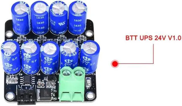 Alt view image 4 of 4 - Genericed Direct BTT UPS 24V V1.0 Resume Printing While Power Off Module Sensor