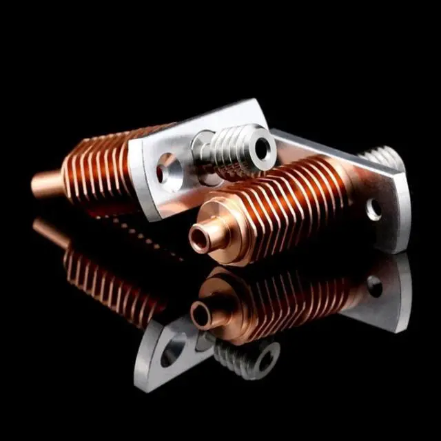 Alt view image 3 of 4 - Metal Heatbreak Throat for Red Lizard V5 Pro K1 3D Printer Extruder Hot End 1.75mm Filaments Heat Break Spare Throat