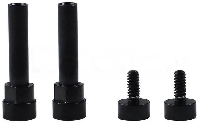 Main image of Generic 2Pcs Metal Hinge Swivel Screw Black - Part Replacement Compatible with QC35 I II