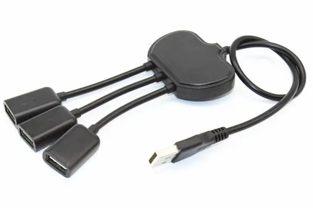 Main image of Generic USB splitter ein bis drei konverter notebook computer verlängerung USB flash disk multi funktion hub zu hub2
