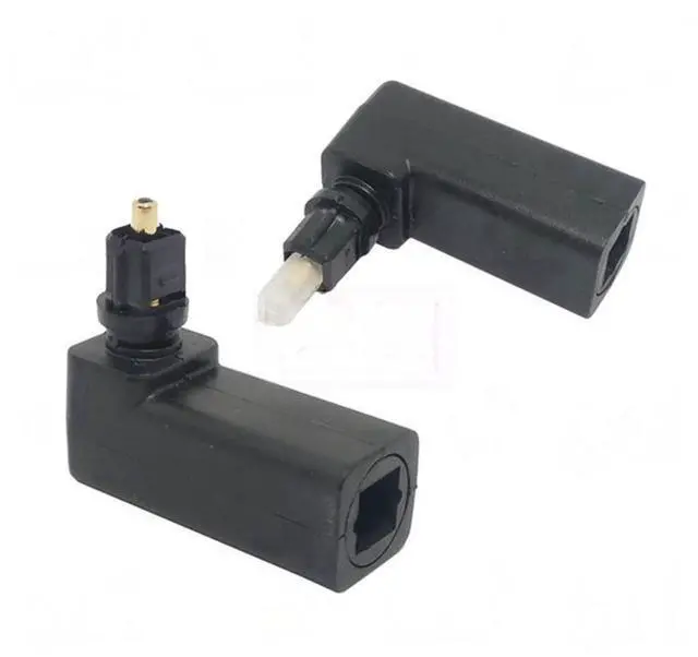 Main image of Generic 90° Angle compatible with Toslink Optical Audio Adapter M/F, 360° Rotatable