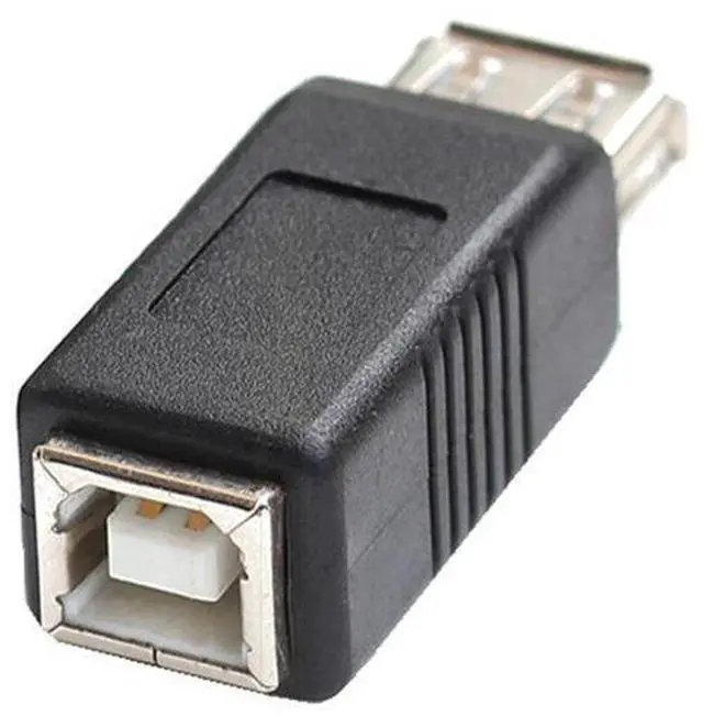 Main image of Generic USB 2,0 A Stecker & A auf B Weibliche drucker drucken konverter adapter stecker USB 2,0