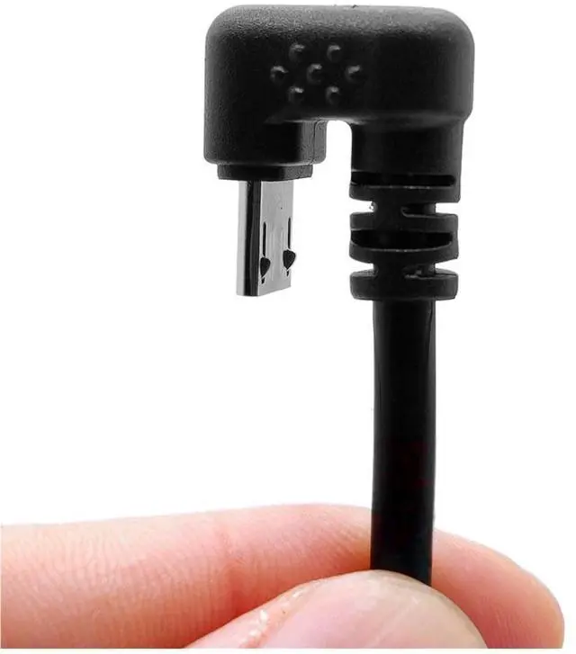 Main image of Generic 2PCS 0,25 M Ullenbogen 90 grad Android handy micro USB universal daten kabel Smart telefon ladeel