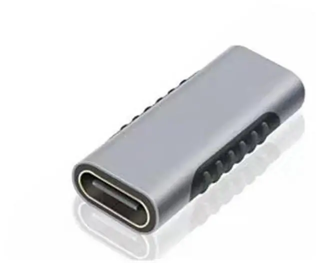 Main image of Generic 2PCS USB 3,1 Metall USB C Typ C Weibliche zu Weiblichen Adapter Konverter Verlängerung Kabel
