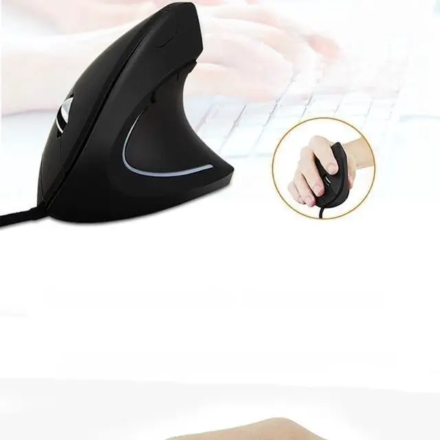 Main image of Wired Right Hand Vertical Mouse Ergonomic Gaming Mouse