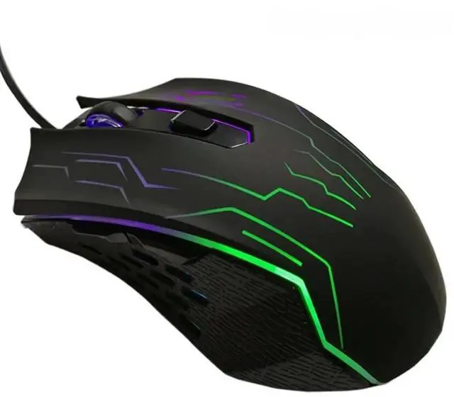 Main image of Silent Click USB Wired Gaming Mouse 6 Buttons 3200DPI Mute Optical Computer Mouse Gamer Mice for PC Laptop Notebook Game