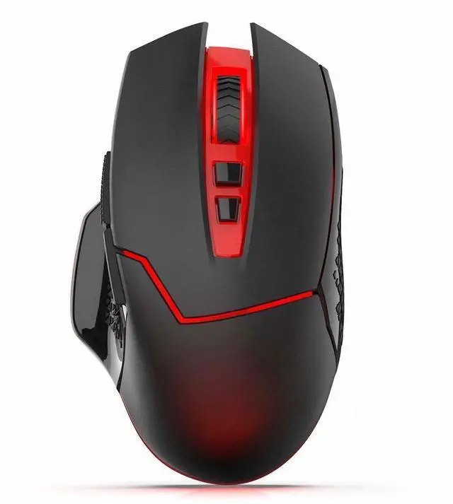 Main image of 2.4Ghz Wireless Gaming Mouse with DPI Shifting 2 Side Buttons 2400 DPI Ergonomic Design 8 Buttons-Black Mice