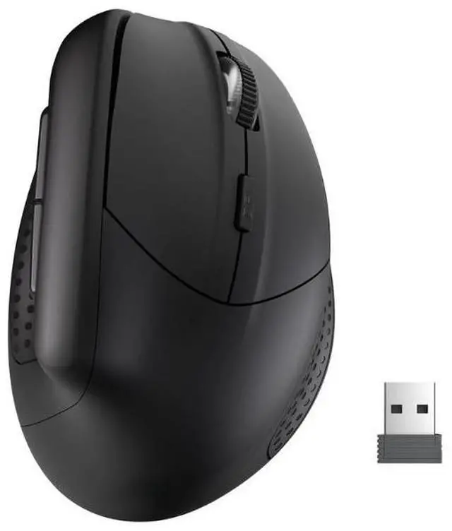 Main image of Wireless Vertical Ergonomic Mouse, 2.4GHz Connection, 5 Levels Up to 4000 DPI