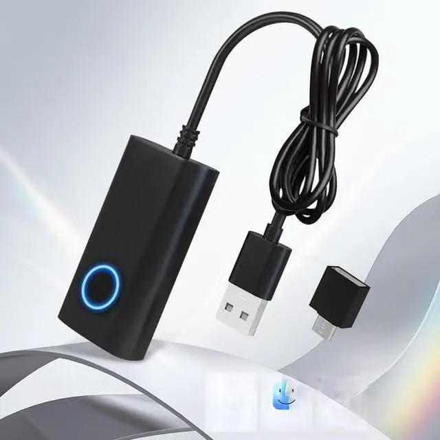 Main image of Portable Mouse Jitter Simulator Anti-Sleep Device for PC/Laptop Auto-Clicker Game Auto-Play No Software Required Plug And Play