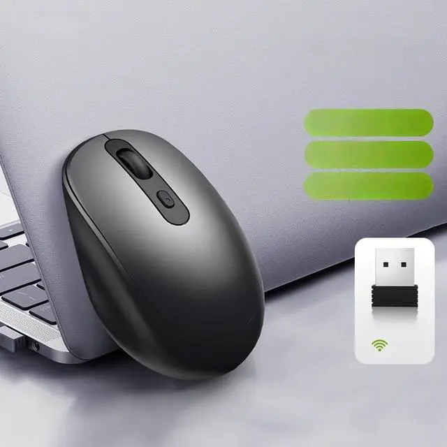Main image of OMR282 Wireless Mouse, 2.4GHz Computer Mouse Office Wireless USB Mouse with USB-A Receiver, Compatible with PC, Laptop