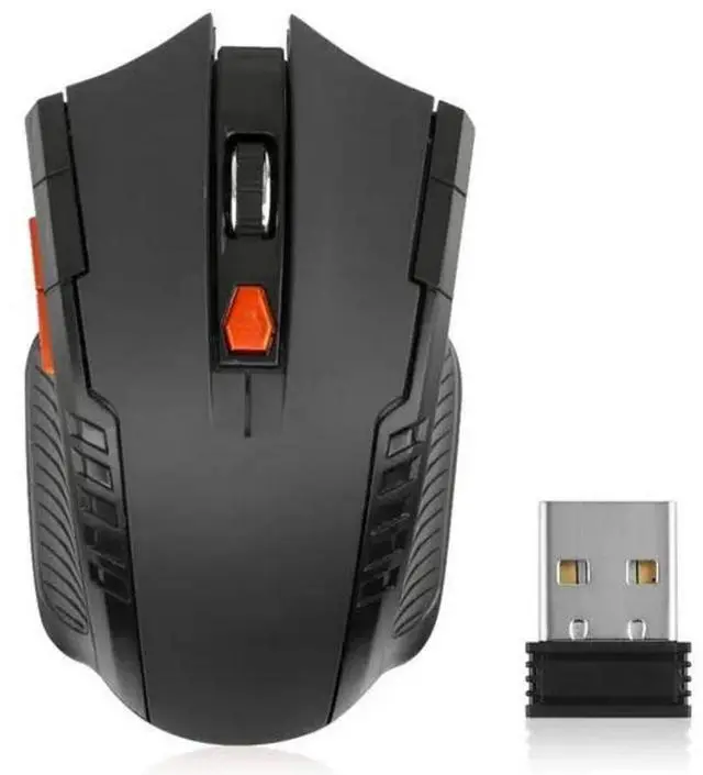 Main image of Portable Wireless Optical USB Mouse 2.4G Wireless Ergonomic Mouse with USB Receiver Universal Gaming Mouse for Laptop Computer