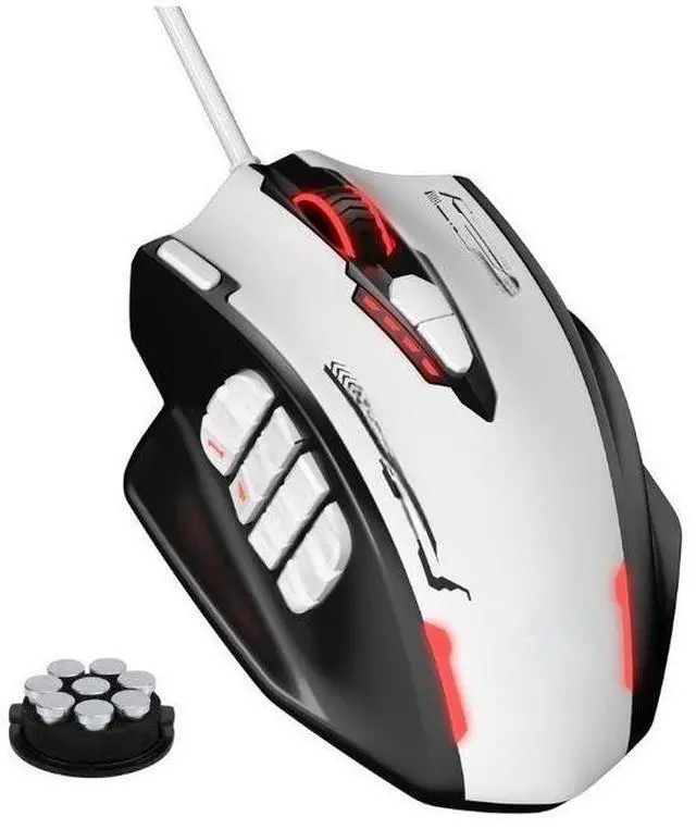 Main image of Impact RGB MMO Gaming Mouse Optical Wired Ergonomic Design with Max 24000 DPI High Precision 18 Programmable Butto