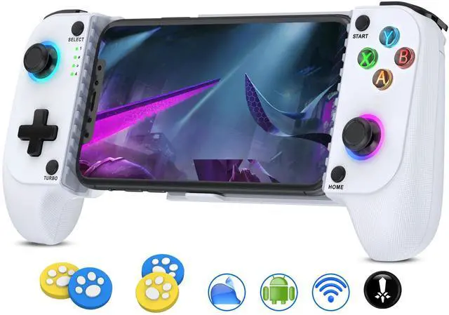 Main image of Generic for MC103 Gamepad Type-C Mobile Phone Controller Hall Effect Stretching Handle Joystick Android Ps Cloud Game Customized