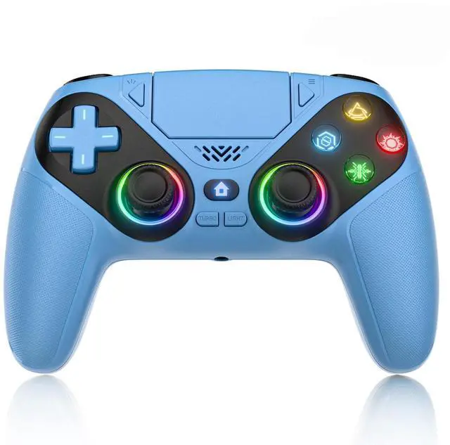 Main image of Generic for RGB Wireless Controller for 5/PS5 Pro/Slim/PC,Dual Vibration Marco/Turbo Func Gamepads 3.5mm Audio Jack Game Joystick