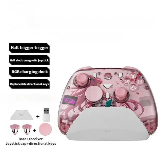Main image of Generic for For Swtich 2/1 Console Retro Gaming K20TMR Joystick Surface Shell Three Speed Linear Trigger for iOS and Android PC Charging HUB