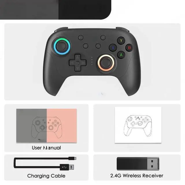 Main image of Generic for RG P01 Gamepad Wireless Gaming Controller Hall Trigger Joystick Macro Key RGB Breathing Light For PC Android IOS