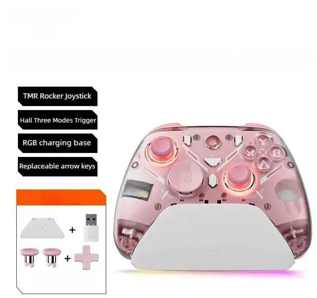 Main image of Generic for K20 RGB Wireless Gaming Controller Hall Effect Joystick Trigger For 2/PC/Phone With Charging Dock Gamepad