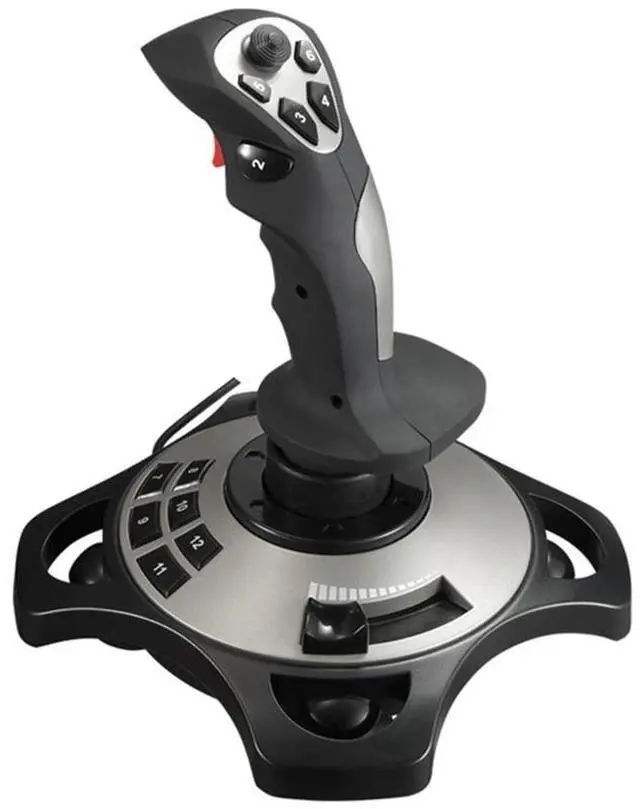 Main image of Generic for 2113 Pro Joystick Flight Simulator Gamepad Controller PC Flight Simulation Cockpit Stick for PC/Desktop Game Accessories