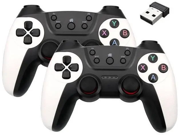 Main image of Generic for Wireless doubles game Controller For Linux/Android phone For Game Box Game stick PC Smart TV Box 2.4G gamepad Joystick